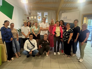 Team und Teinehmende am Kennenlerntag im CJD Neunkirchen