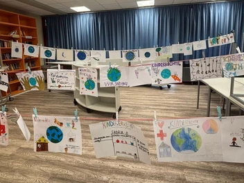 Präsentation der Ausstellung