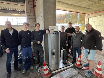 Neue Fahrradservicestation am UKS Homburg