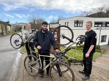 Azubis bauen und warten ihre Fahrräder selbst