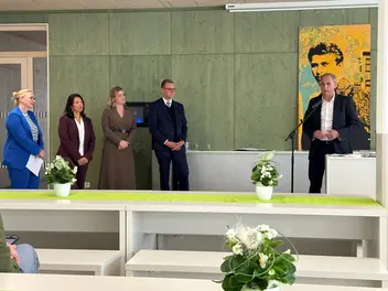 Rede von Geschäftsführer Dieter Thielen bei der Eröffnung
