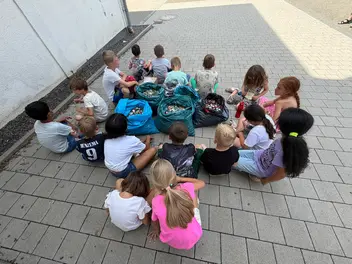 Kinder des FGTS-Parlaments Schiffweiler