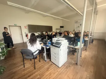 Klassenzimmer beim Start von VIA