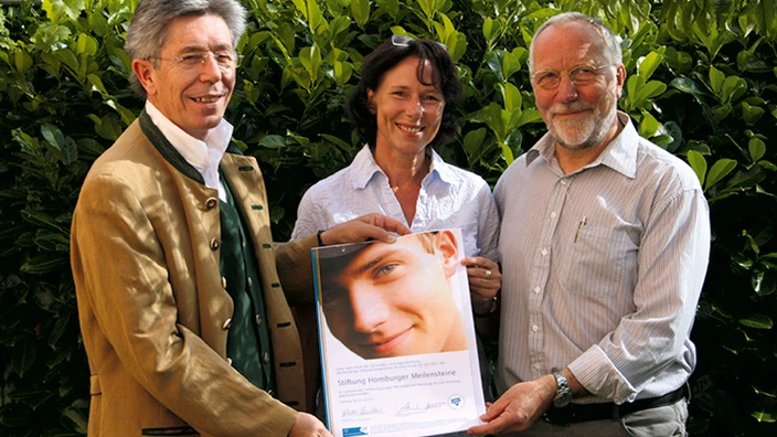 Team der CJD-Stiftung Homburger Meilensteine