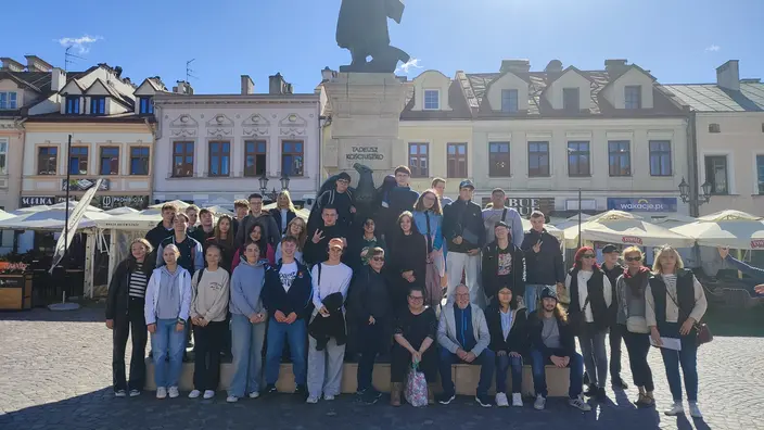 CJD-Azubis zu Besuch in Polen