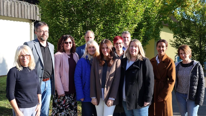 Die Deutsche Rentenversicerung besuchte das CJD Homburg