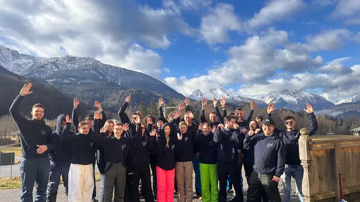 27 Jugendliche beim Skifahren in Berchtesgaden
