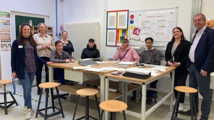 Gemeinsame Besprechung in entsannter Atmosphäre