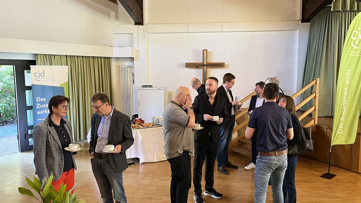 Zeit war auch zum Networken
