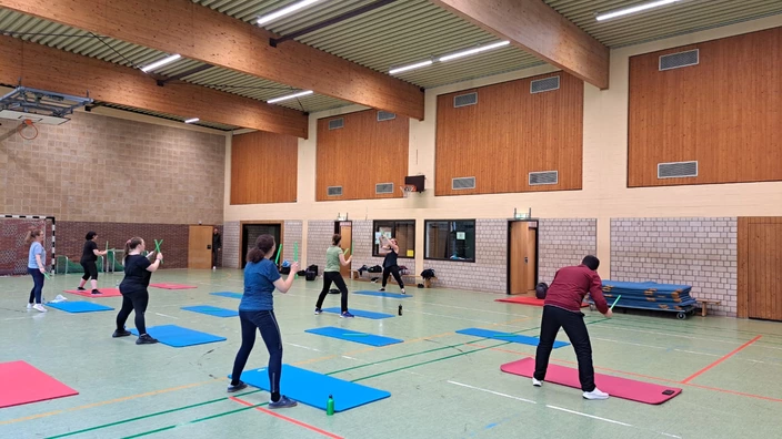 Bewegung zur Entspannung