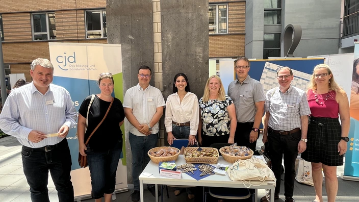 Spannende Gespräche mit Kooperationspartnern