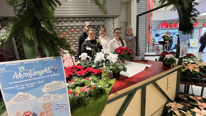 Weihnachtssterneverkauf