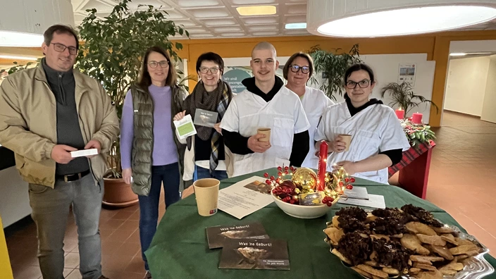 Dank für die Mitarbeit der Küche