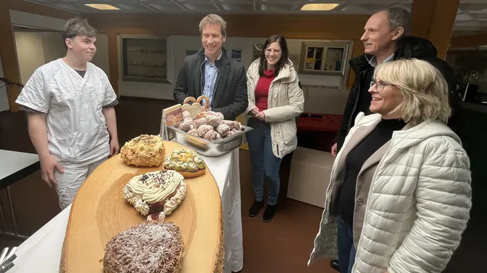 Oliver Stier in der Küche