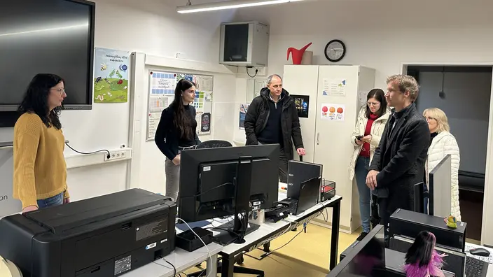 Oliver Stier in der Medienuasbildung