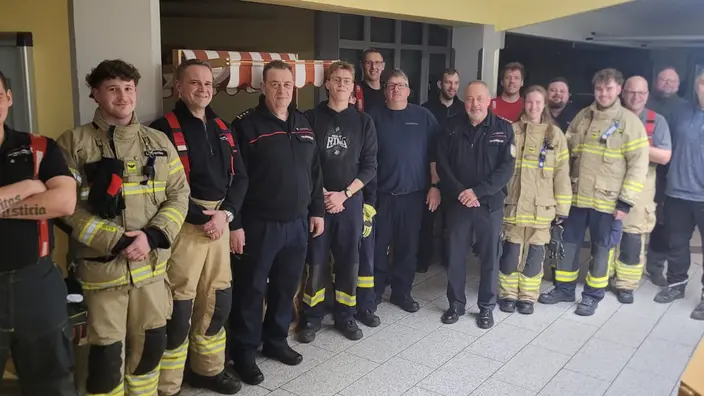 Gruppenbild Feuerwehr