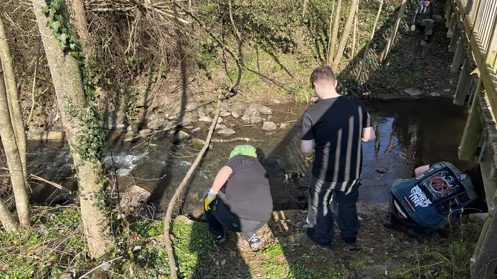 Das CJD Homburg nimmt an der Picobello Aktion teil