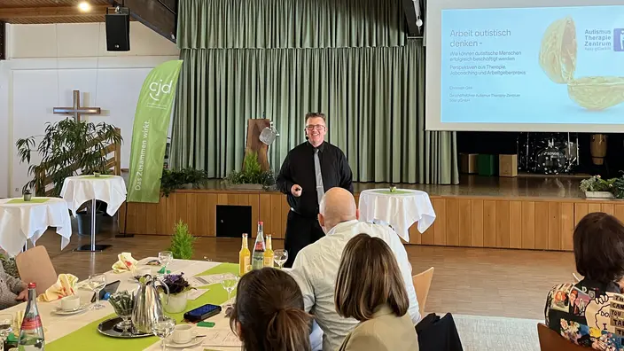 Höhepunkt: Vortrag über Autismus