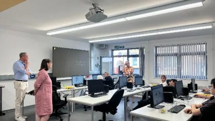 Einblick in die Arbeit