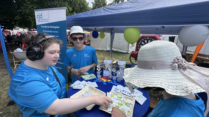 Stand, Special Olympics, CJD Homburg
