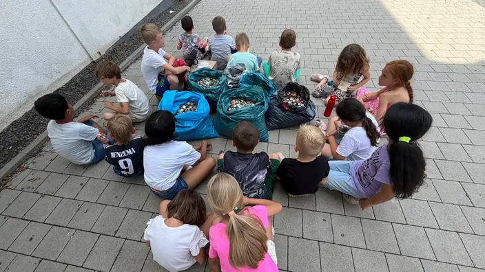 Kinder des FGTS-Parlaments Schiffweiler